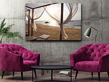 Obraz Romantické chvíle pri mori zs1296